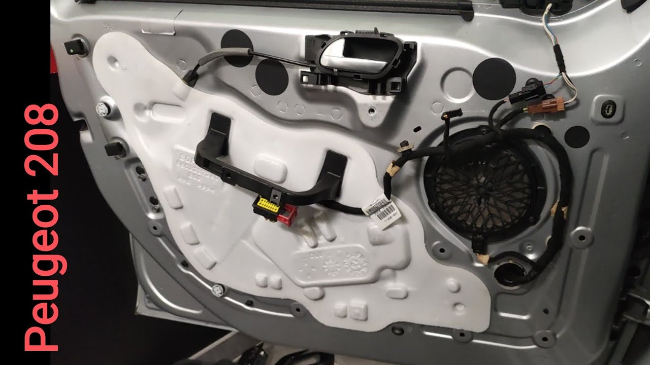 Porte droite arriere complète peugeot 2008