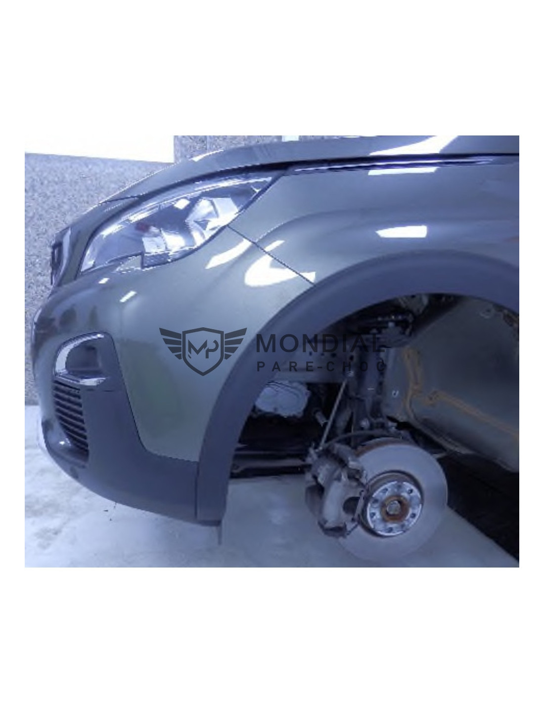 Glissière de pare-chocs peugeot 3008 arrière droit