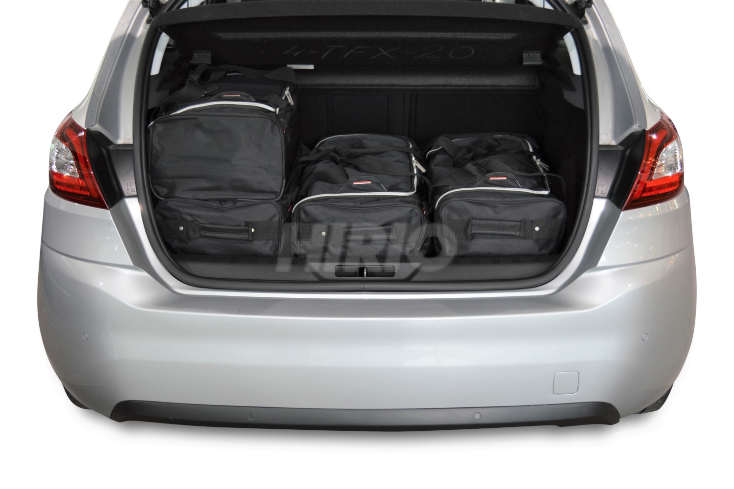 Peugeot 308 coffre bagage arrière