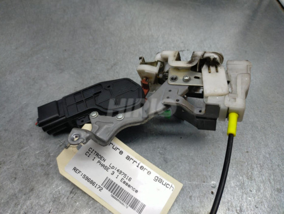 Serrure de porte arrière gauche Citroen c1