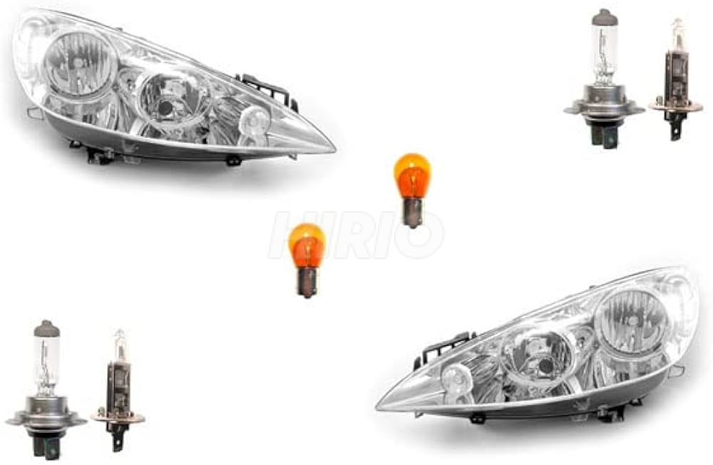 Eclairage de phare peugeot 308 droit