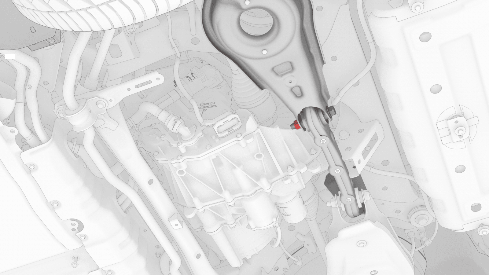 Peugeot 407 poignée externe arrière gauche