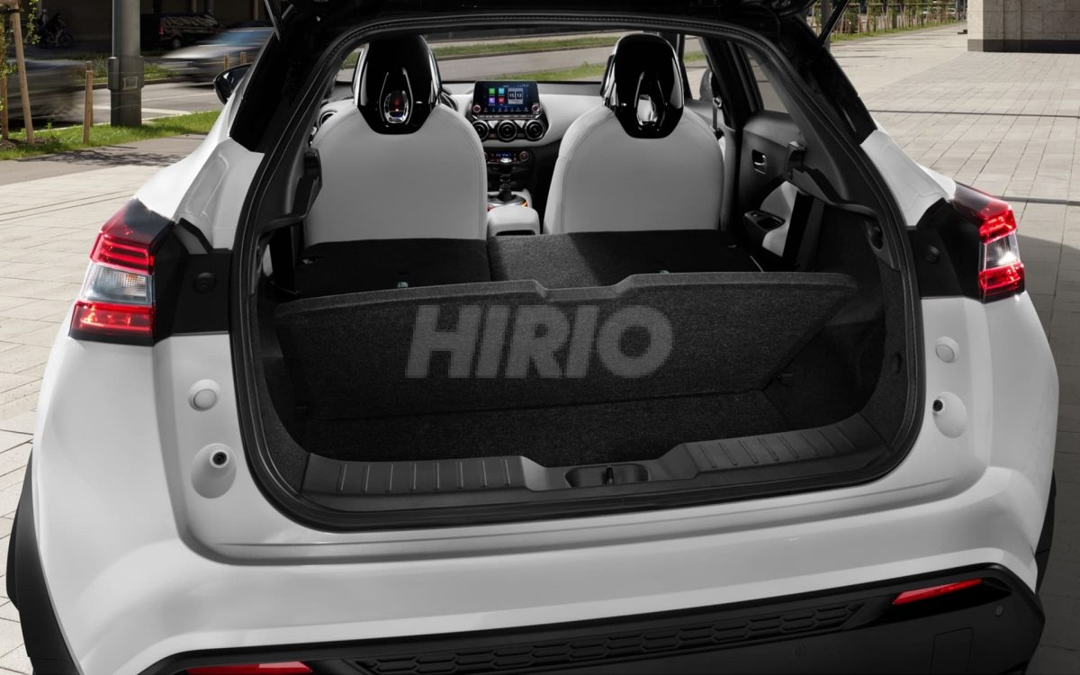 Nissan juke coffre bagage arrière