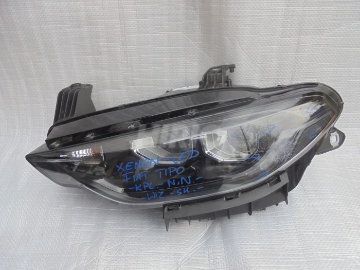 Xenon led left headlight light left fiat tipo ii 2 521134400e eu slask